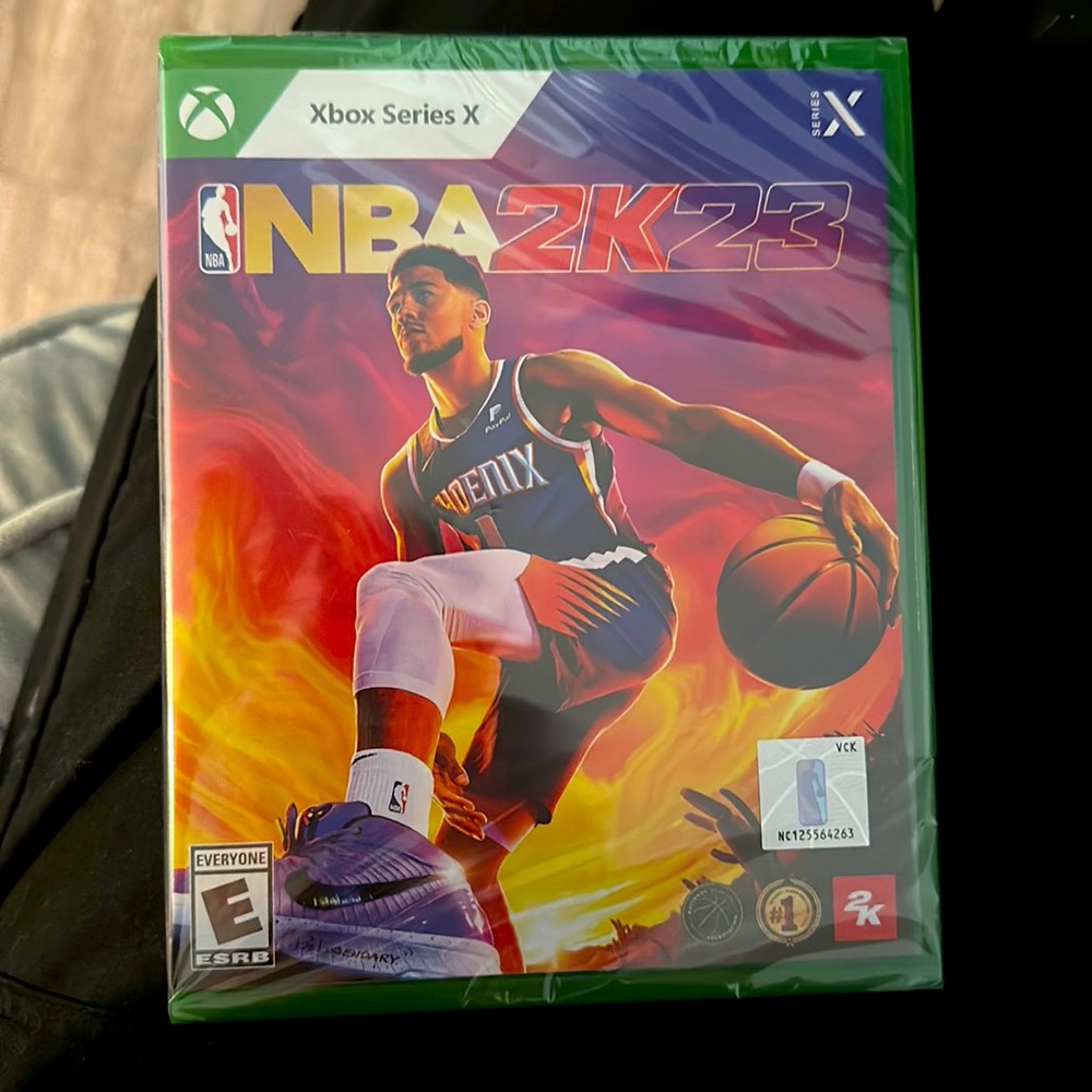 Brand new NBA 2k23 XBOX SERIES X Basketball game/Never Used